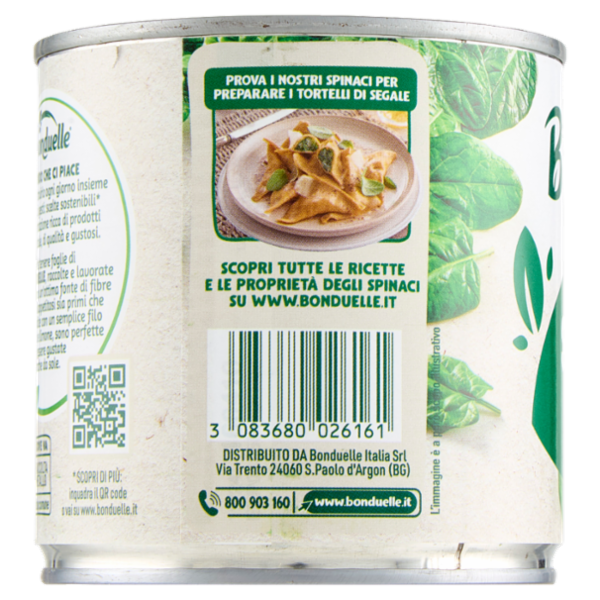 Bonduelle Spinaci in Foglia 380 g