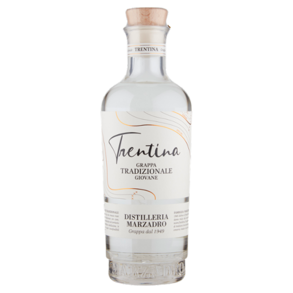 Marzadro Trentina Grappa Tradizionale Giovane 50 cl