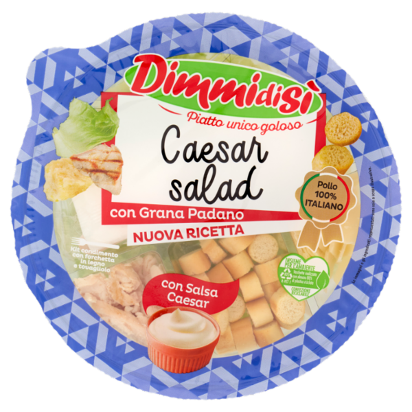 DimmidiSì Piatto unico goloso Cesar Sala con Grana Padano 180 g