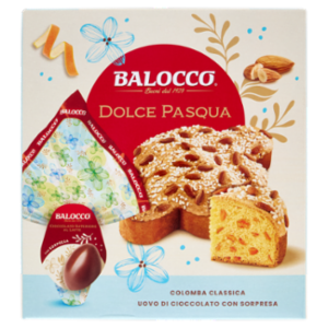 Balocco Dolce Pasqua Colomba Classica 700 g + Uovo Di Cioccolato Superiore Al Latte 150 g