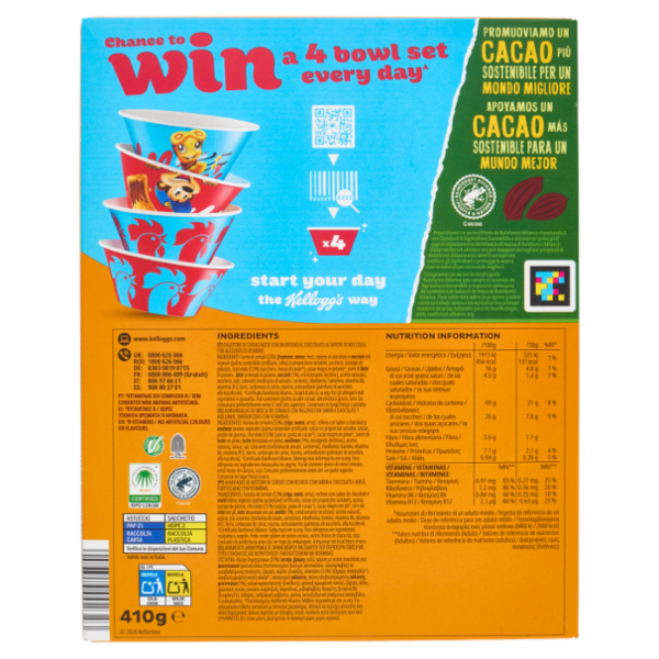 Kellogg's Krave Choco Nut Flavour 410 g