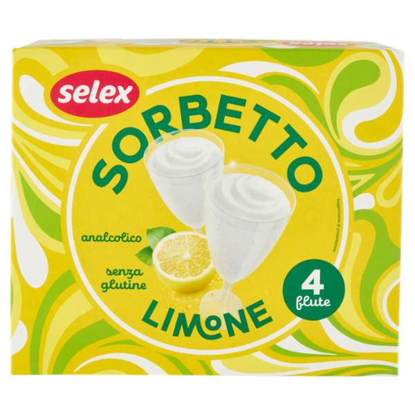 Selex Sorbetto al Limone 4x65 g