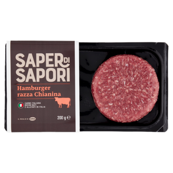 Selex Saper di Sapori Hamburger di Razza Chianina 200 g