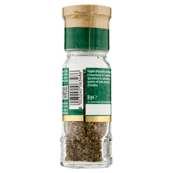 Cannamela Erbe Basilico Foglie 8 g