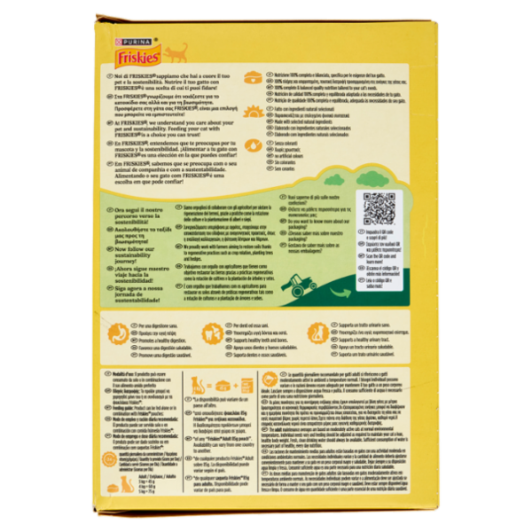 PURINA FRISKIES Adult Manzo e Pollo e con Verdure 400g