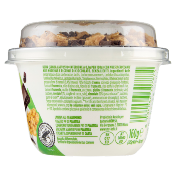 Milk Kefir Muesli croccante e cioccolato 160 g