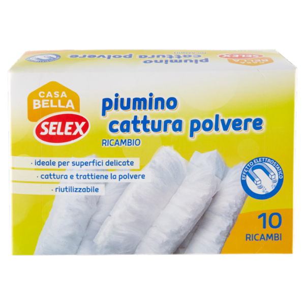 Selex Casa Bella Piumini Catturapolvere 10 pezzi