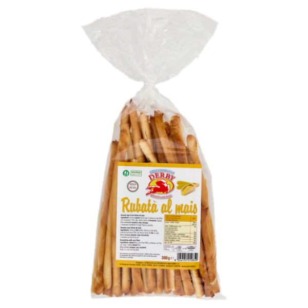 Grissinificio Linea Derby Rubatà al mais 300 g