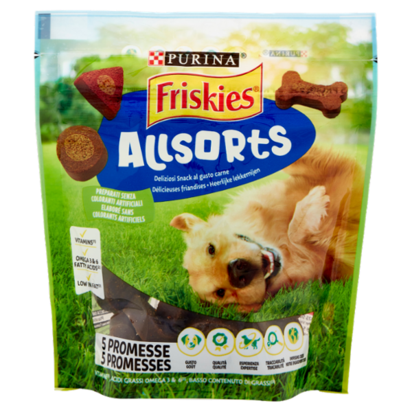 PURINA FRISKIES Allsorts Snack cane busta 98 g