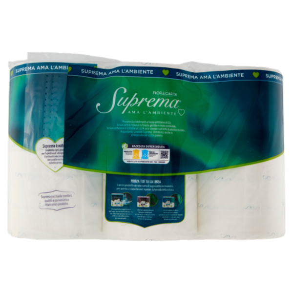 Fior di Carta Lifestyle Suprema Carta Igienica Endless 2 Veli 12 pz