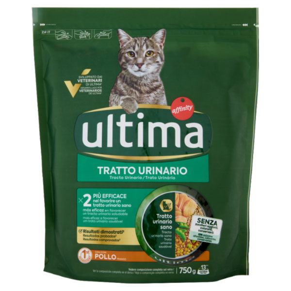 ultima Cat Tratto Urinario con Pollo 750 g
