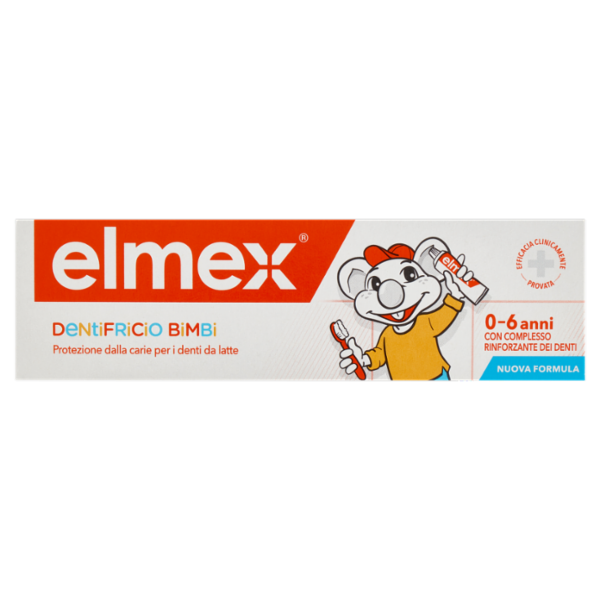 elmex dentifricio Bimbi, bambini fino ai 6 anni 50 ml