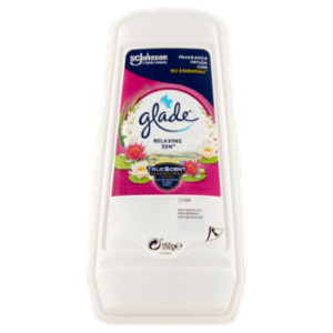 Glade Assorbiodori, Profumatore Per La Casa e Armadi, Fragranza Relaxing Zen 150g