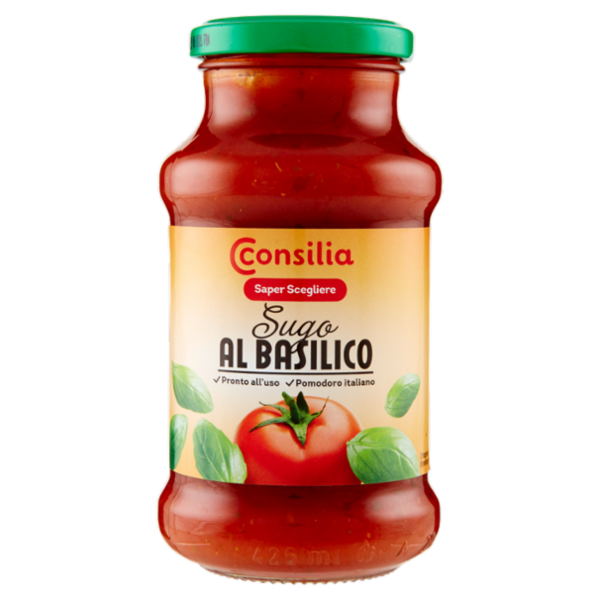 Consilia Saper Scegliere Sugo al Basilico 400 g