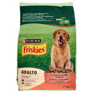 PURINA FRISKIES Adulto Manzo, Cereali e Verdure 7kg