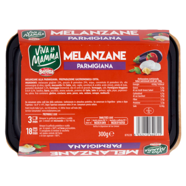Viva la Mamma Melanzane Parmigiana 300 g