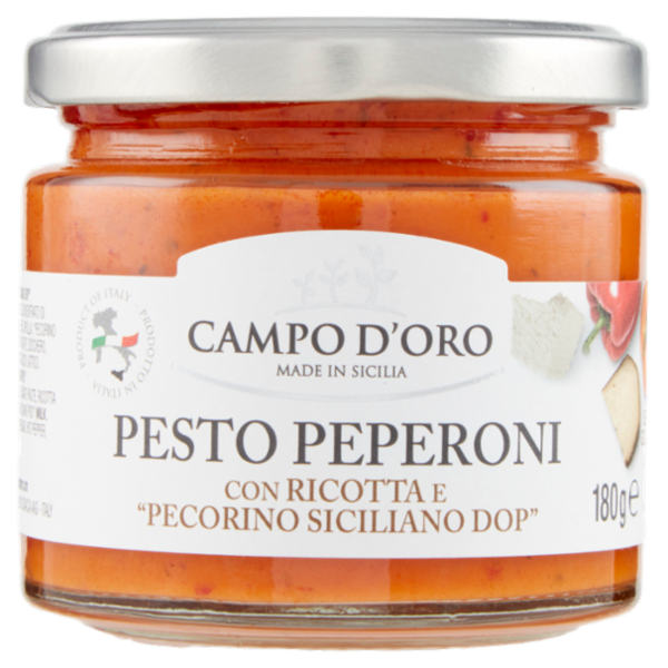 Campo d'Oro Pesto Peperoni con Ricotta e 