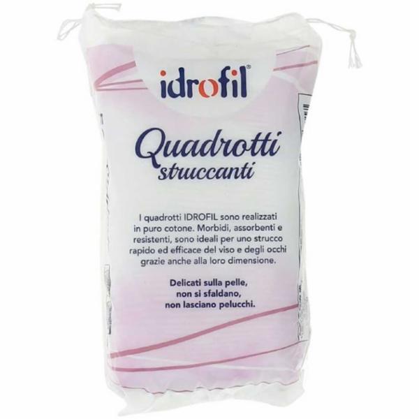 Idrofil Quadrotti Struccanti 50 Pezzi
