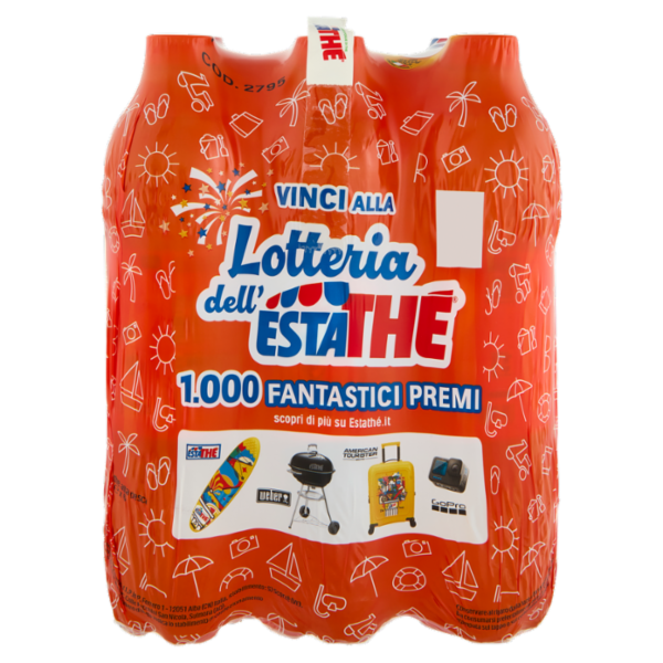 Estathé pesca 6 x 1,5 L