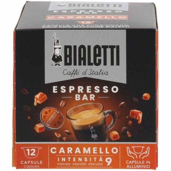 Bialetti Capsule Caffe' D'Italia al Caramello 12 pezzi 84g
