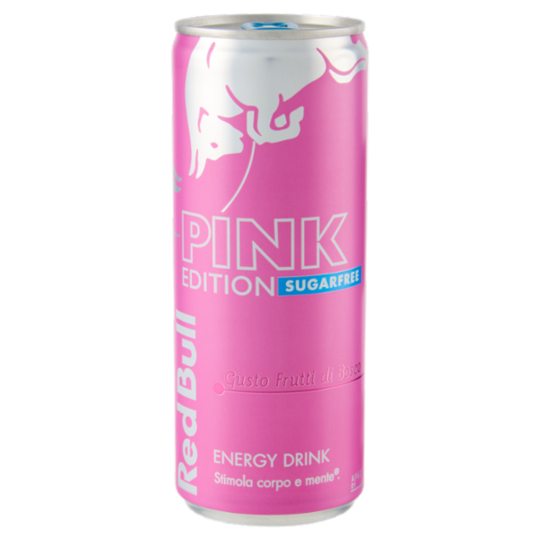 Red Bull Energy Drink, Gusto Frutti di Bosco, Senza Zuccheri, 250 ml