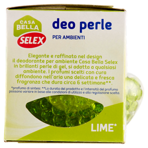 Selex Casa Bella Deodorante per Ambienti in Perle Lime 110 g