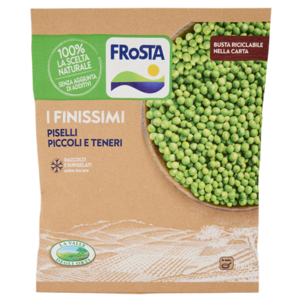 FRoSTA i Finissimi Piselli Piccoli e Teneri Surgelati 850 g