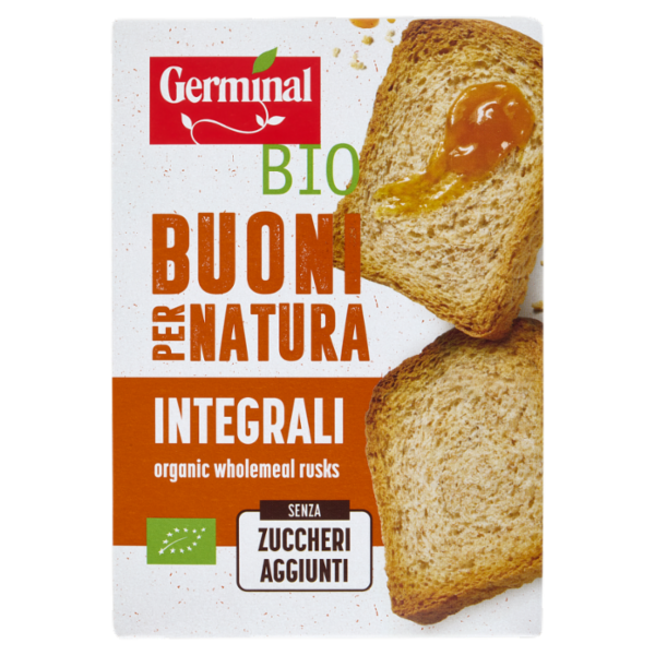 Germinal Bio Buoni per Natura Fette Biscottate Integrali 200 g