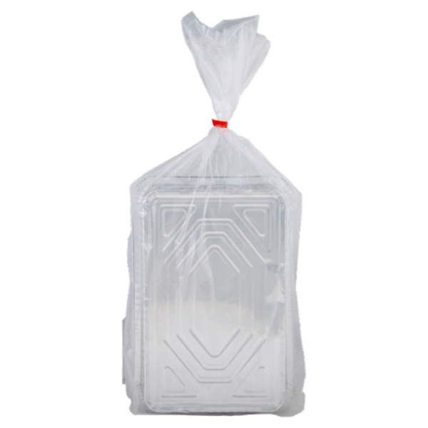 Vanto Contenitore in Alluminio 31x21x4,5 cm 50 pezzi