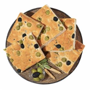 ImpastoItaliano Focaccia Con Olive Da Banco