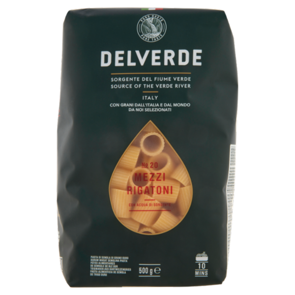 Delverde No 20 Mezzi Rigatoni 500 g