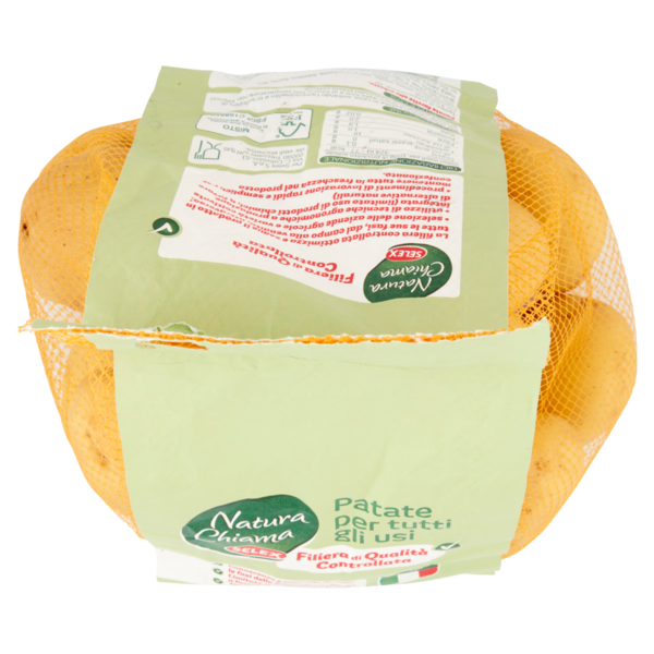 Selex Natura Chiama Patate per Tutti gli Usi Pasta Gialla 2 kg