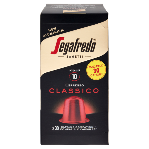 Segafredo Zanetti Espresso Classico Capsule Compatibili Nespresso* 30 x 5,1 g