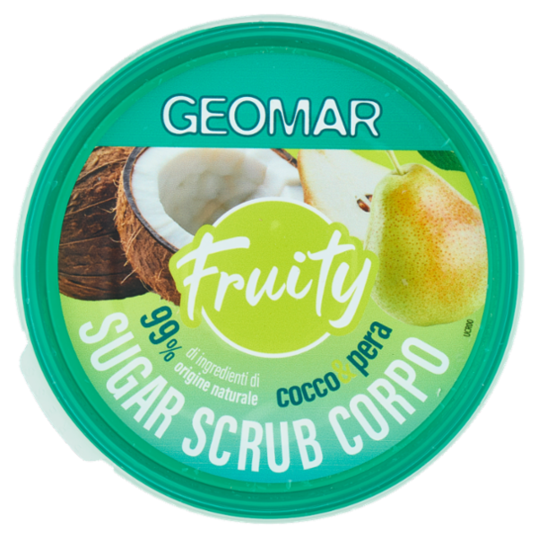 Geomar Fruity Sugar Scrub Corpo cocco & pera 300 g