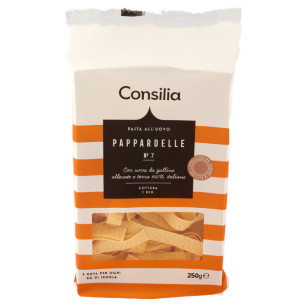 Consilia Pasta all'Uovo Pappardelle N.7 250 g