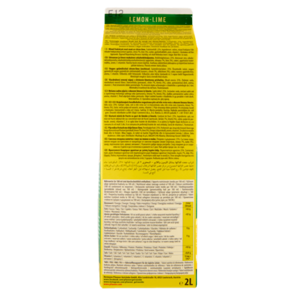 Pfanner Limone - Limetta 2 L