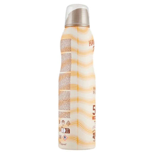 Hawaiian Tropic Hydrating Protection Lozione Solare Protettiva Spray Continuo SPF 50 Alta 220 mL