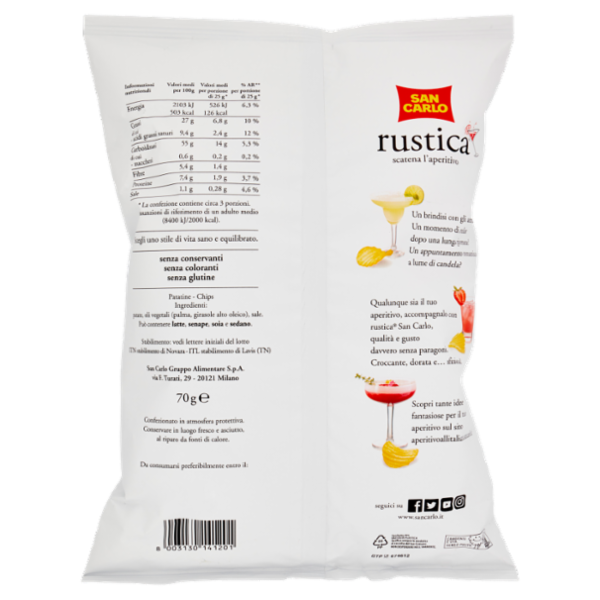 San Carlo rustica 70 g
