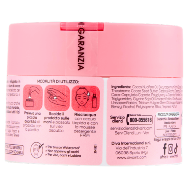 Fria korean beauty Burro Struccante 80 ml