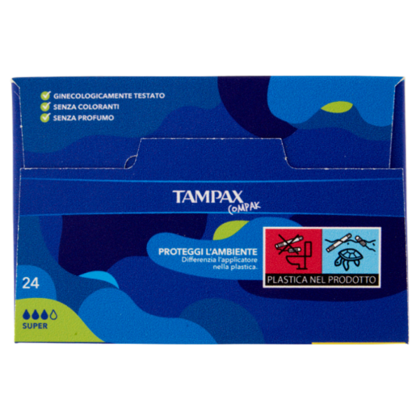 Tampax Compak Super 24 pz
