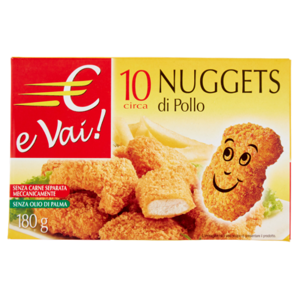 € e Vai! circa 10 Nuggets di Pollo 180 g