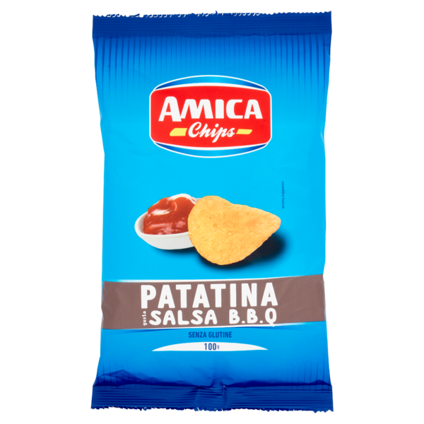 Amica Chips Patatina gusto Salsa B.B.Q 100 g