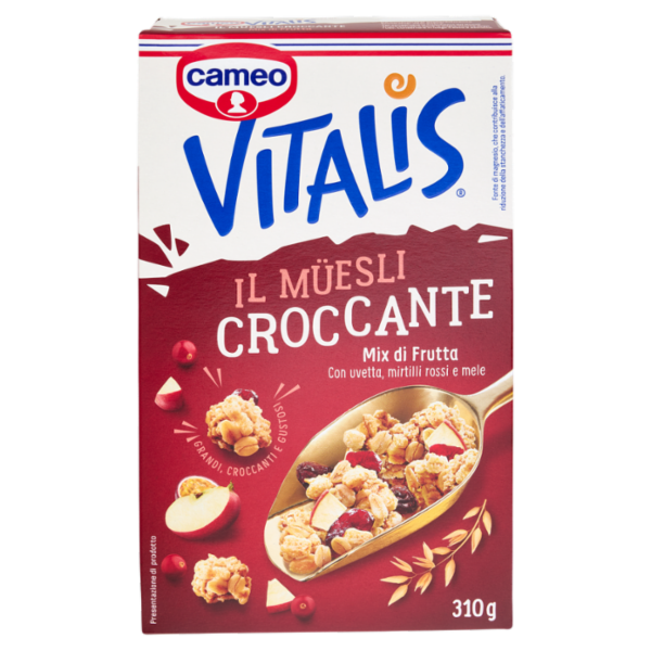 cameo Vitalis il Müesli Croccante Mix di Frutta 310 g