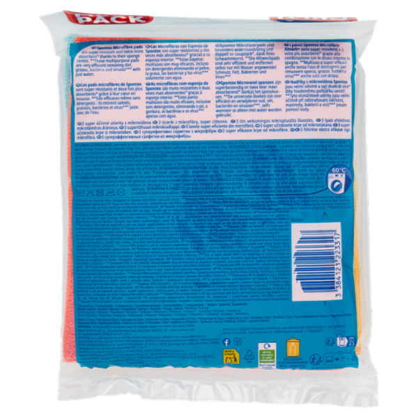 Spontex Microfibre Absorb+ x3