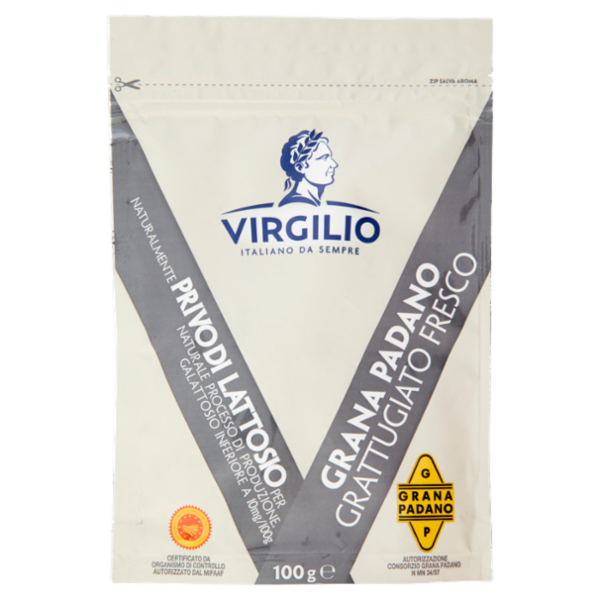 Virgilio Grana Padano Grattugiato Fresco 100 g