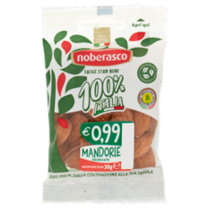 Noberasco 100% Italia Mandorle Sgusciate 30 g