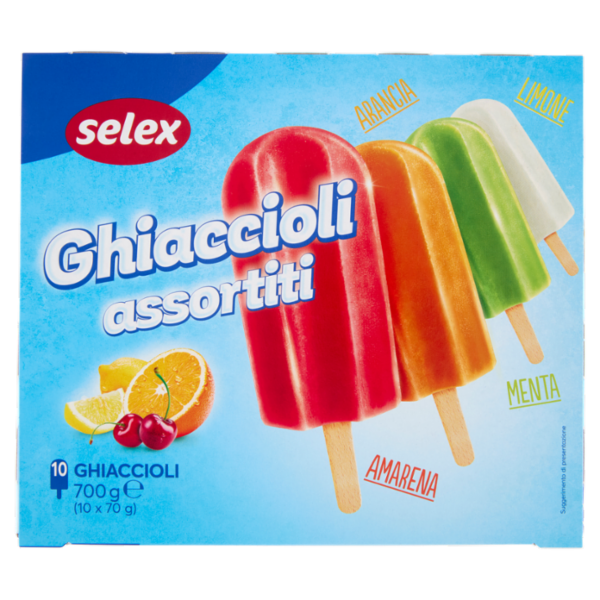 Selex 10 Ghiaccioli Assortiti 700 g
