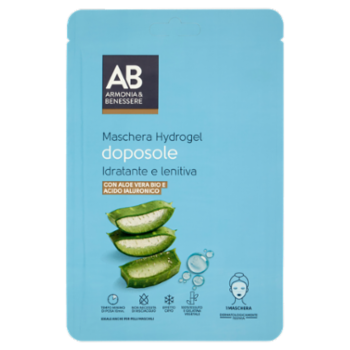 Armonia & Benessere Maschera Viso Hydrogel Doposole Idratante e Lenitiva