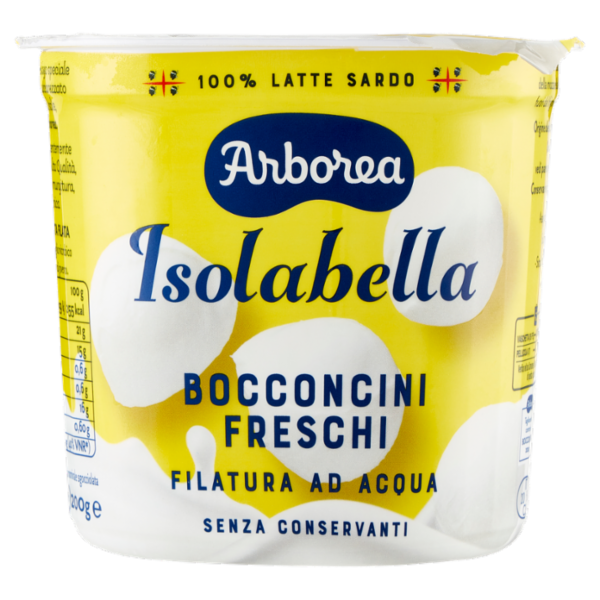 Arborea Isolabella Bocconcini Freschi 8 x 25 g