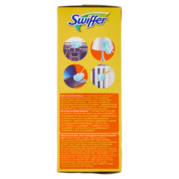 Swiffer Duster Cattura Polvere - Ricarica 18 Piumini per spolverare